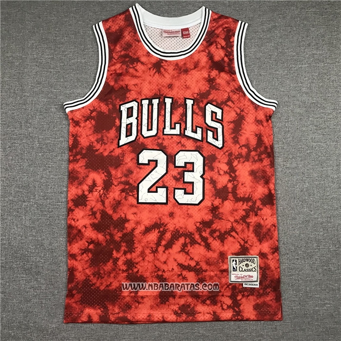 Camiseta Chicago Bulls Michael Jordan #23 Galaxy Rojo